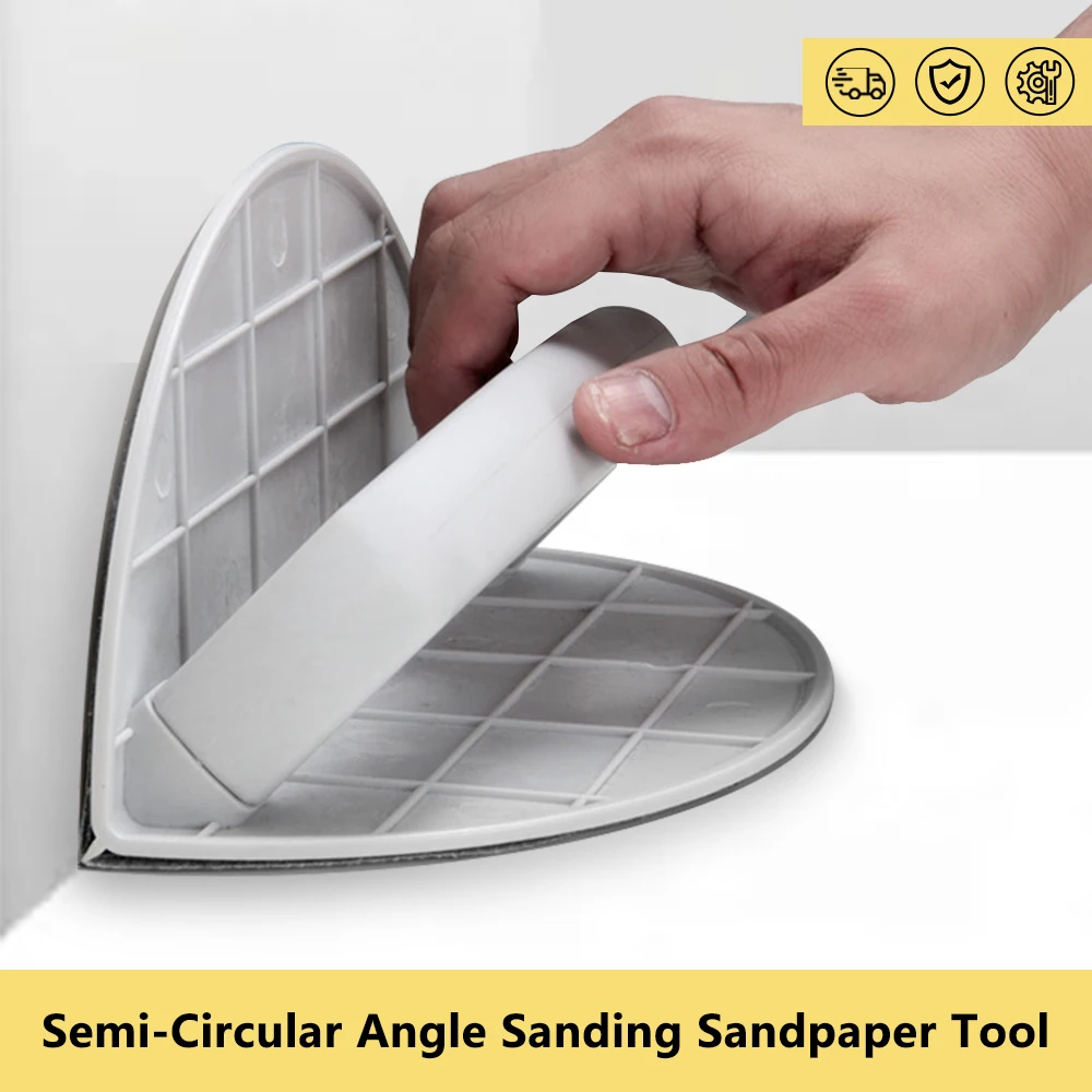 Detail Sander Corner - Alat Amplas Sudut Semi-Keliling Multifungsi dengan