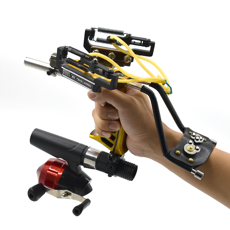 Power Tools Band - Ketapel Logam Genggam Upgrade dengan Karet