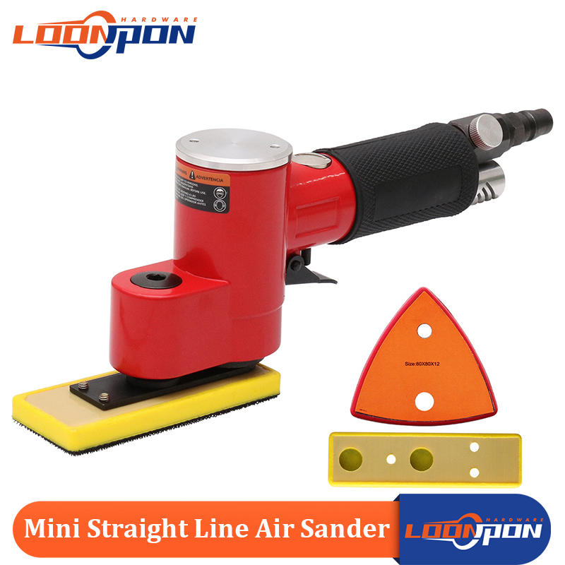Random Orbital Sander - Loonpon Sander udara Mini Universal ampelas