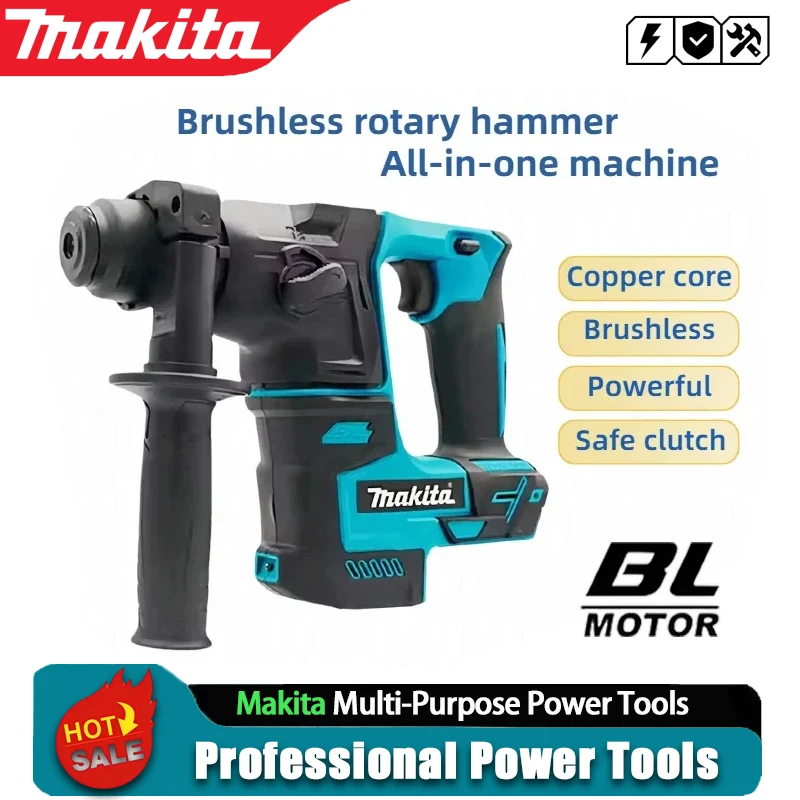 Power Tools Hammer - Makita Brushless Hammer Cordless Electric Hammer
