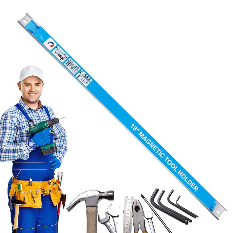 Power Tools Organizer Diy - Strip magnetik untuk dinding Mount alat