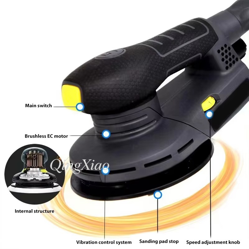 Random Orbital Sander - Mesin Sander Orbital Acak 6 Inci