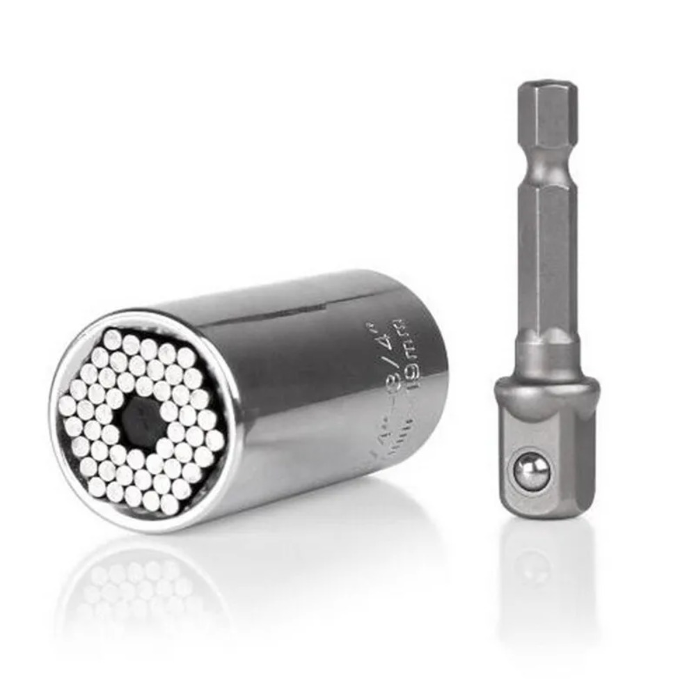 Power Tools List - Set Kunci Soket Universal dengan Kepala