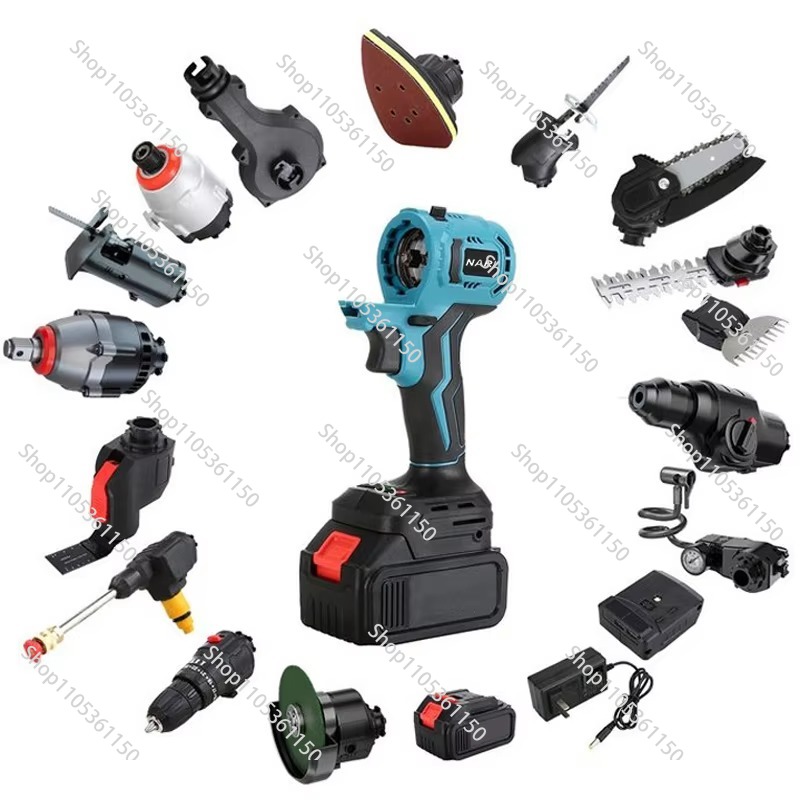 Power Tools Makita Set - Set Perkakas Listrik Multifungsi Tanpa Kabel