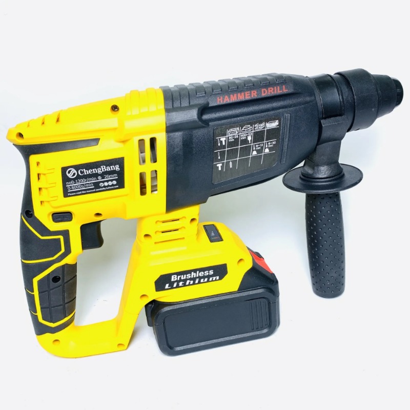 Power Tools Yellow - Set Perkakas Listrik Kombinasi 4 Buah
