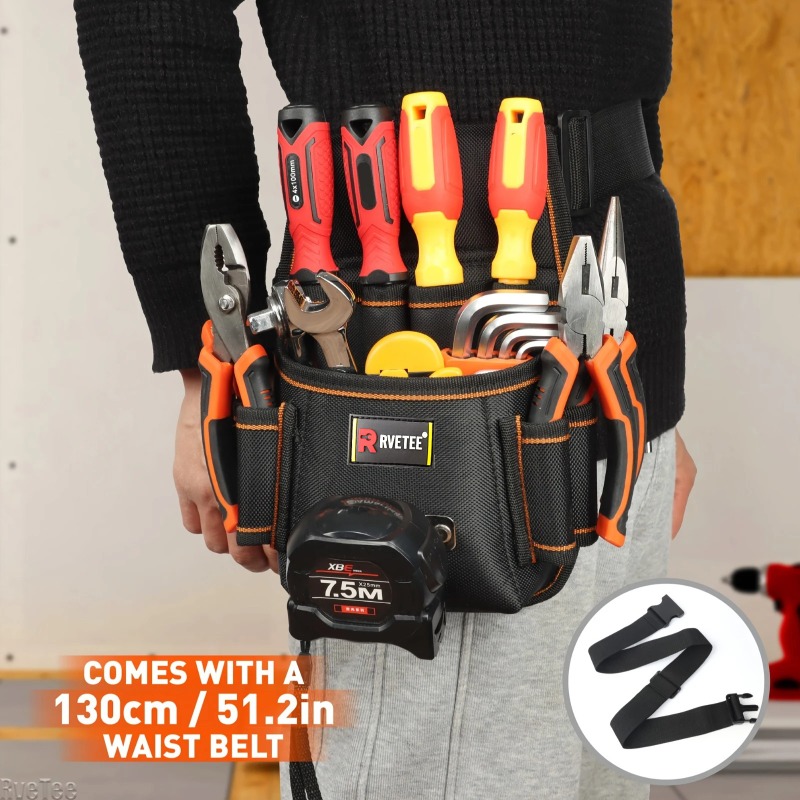Power Tools Band - Tas Kantong Sabuk Perkakas Portabel Tebal
