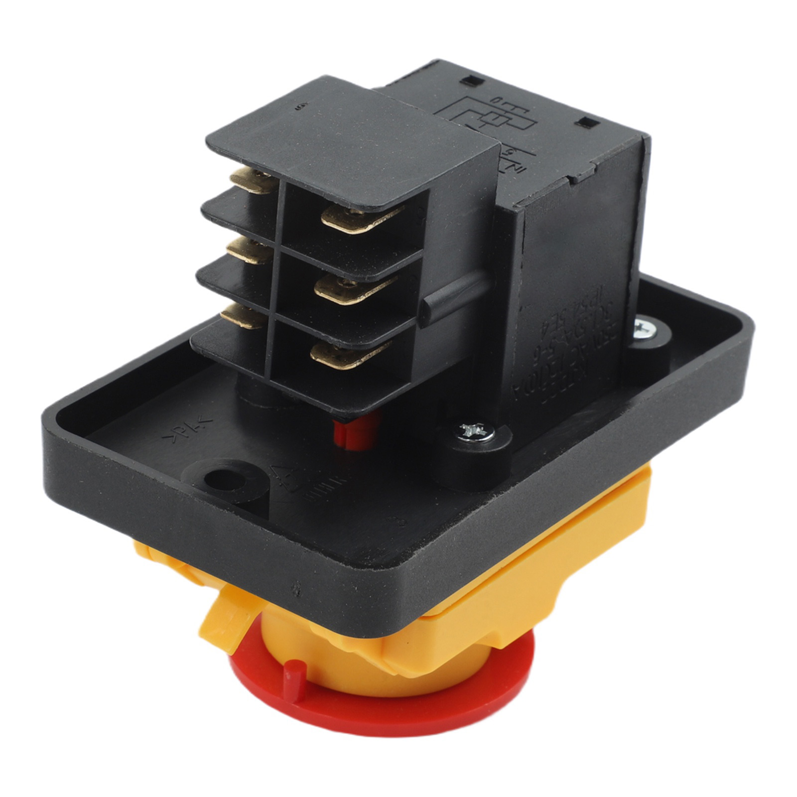 Power Tools Yellow - Sakelar Tombol Tekan 220V Sakelar Tombol