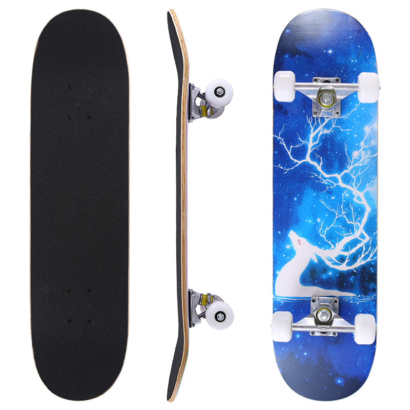 Promo Panas Skateboard Anak 80 - Power Tools Logo ulasan dan harga