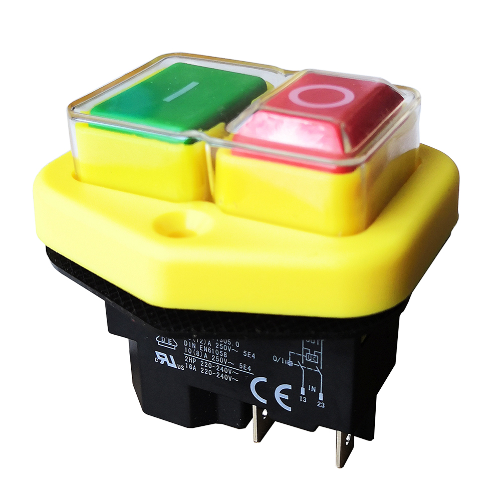 KEDU KJD17B Saklar Tombol Teka - Power Tools Yellow ulasan dan harga