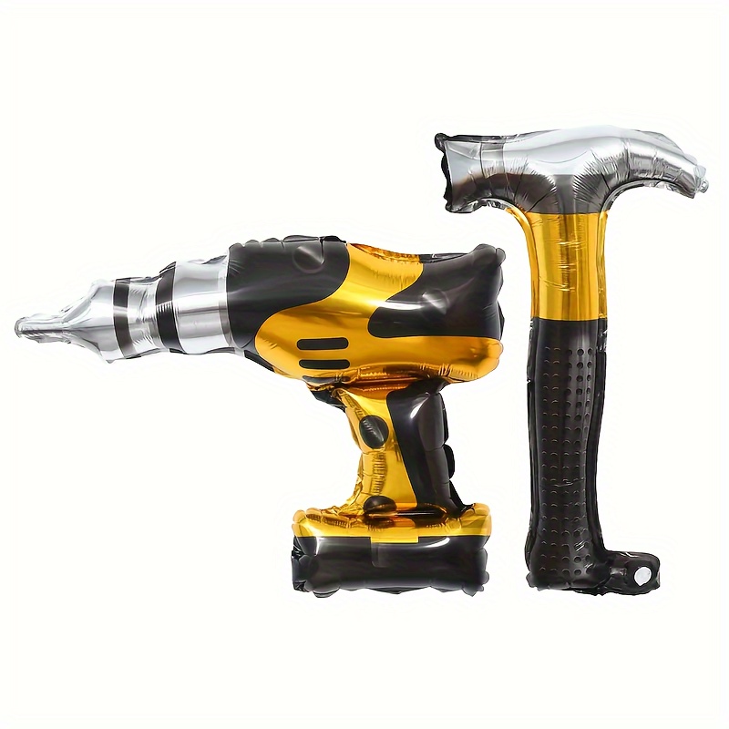 2 Buah Balon Foil Alat Bor Lis - Power Tools Hammer ulasan dan harga
