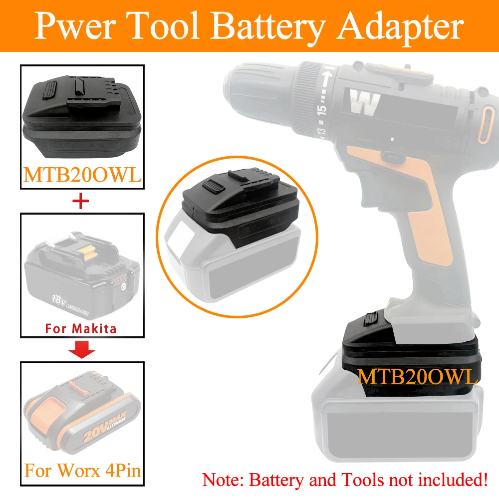 Adaptor Baterai Li-ion untuk B - Power Tools Orange ulasan dan harga