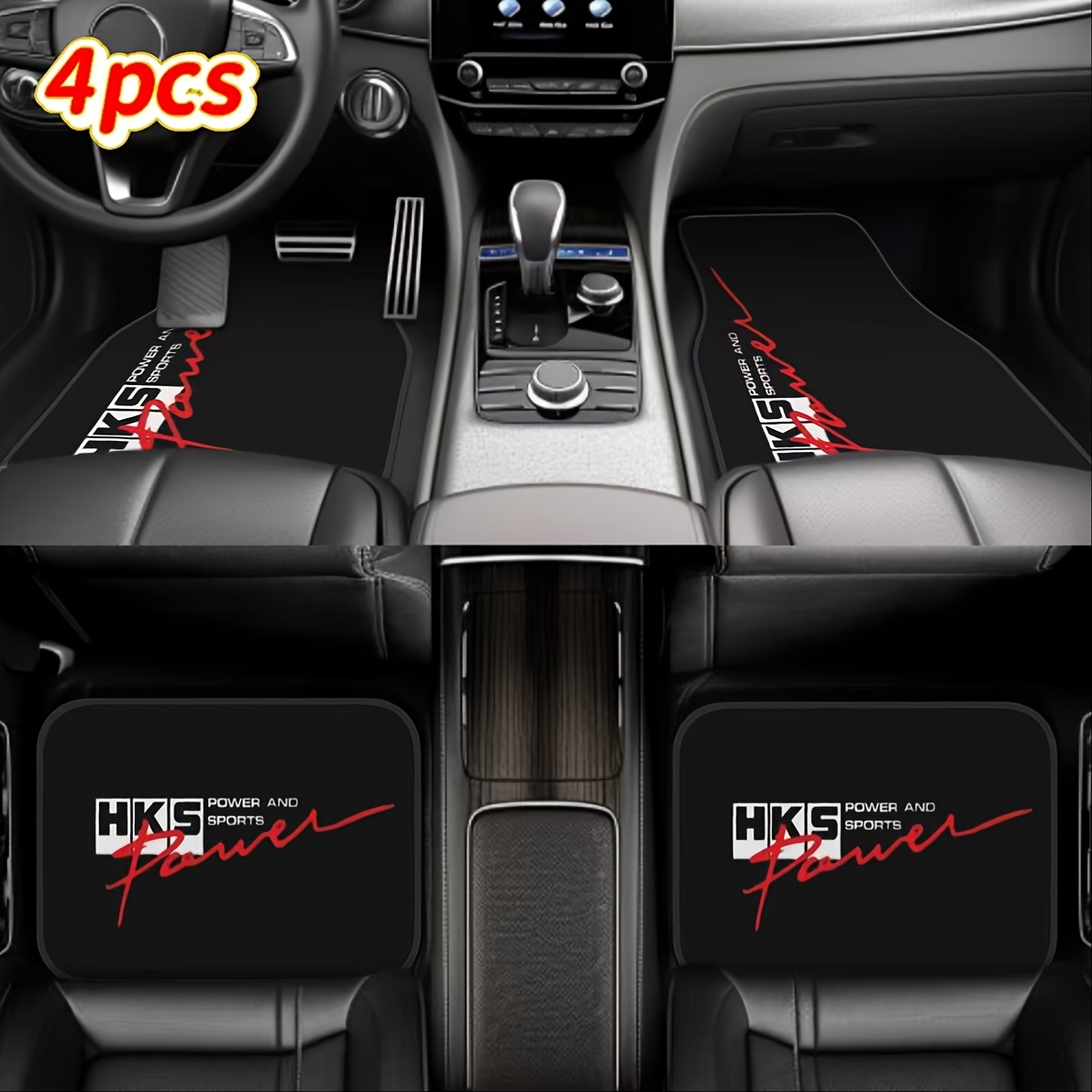 4 Buah- Keset Lantai Mobil den - Power Tools Logo ulasan dan harga