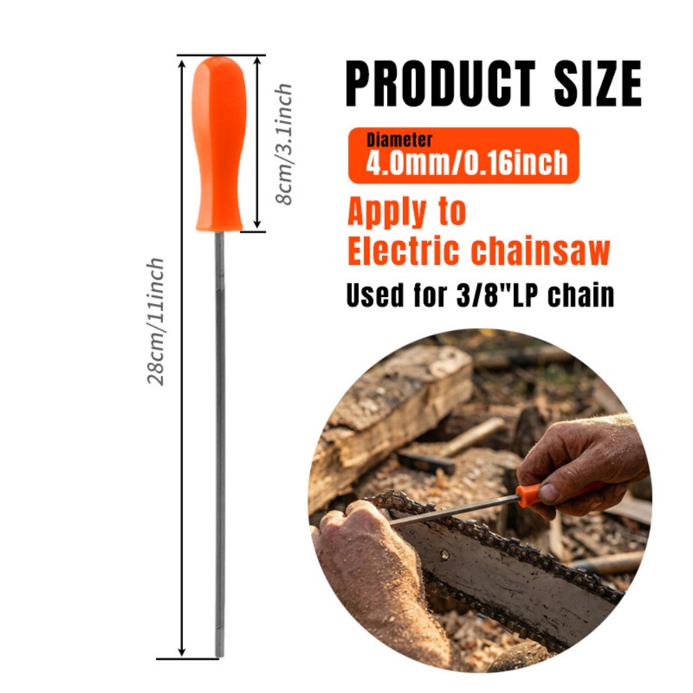 Kikir Gergaji Heksagonal 4.0mm - Power Tools Orange ulasan dan harga