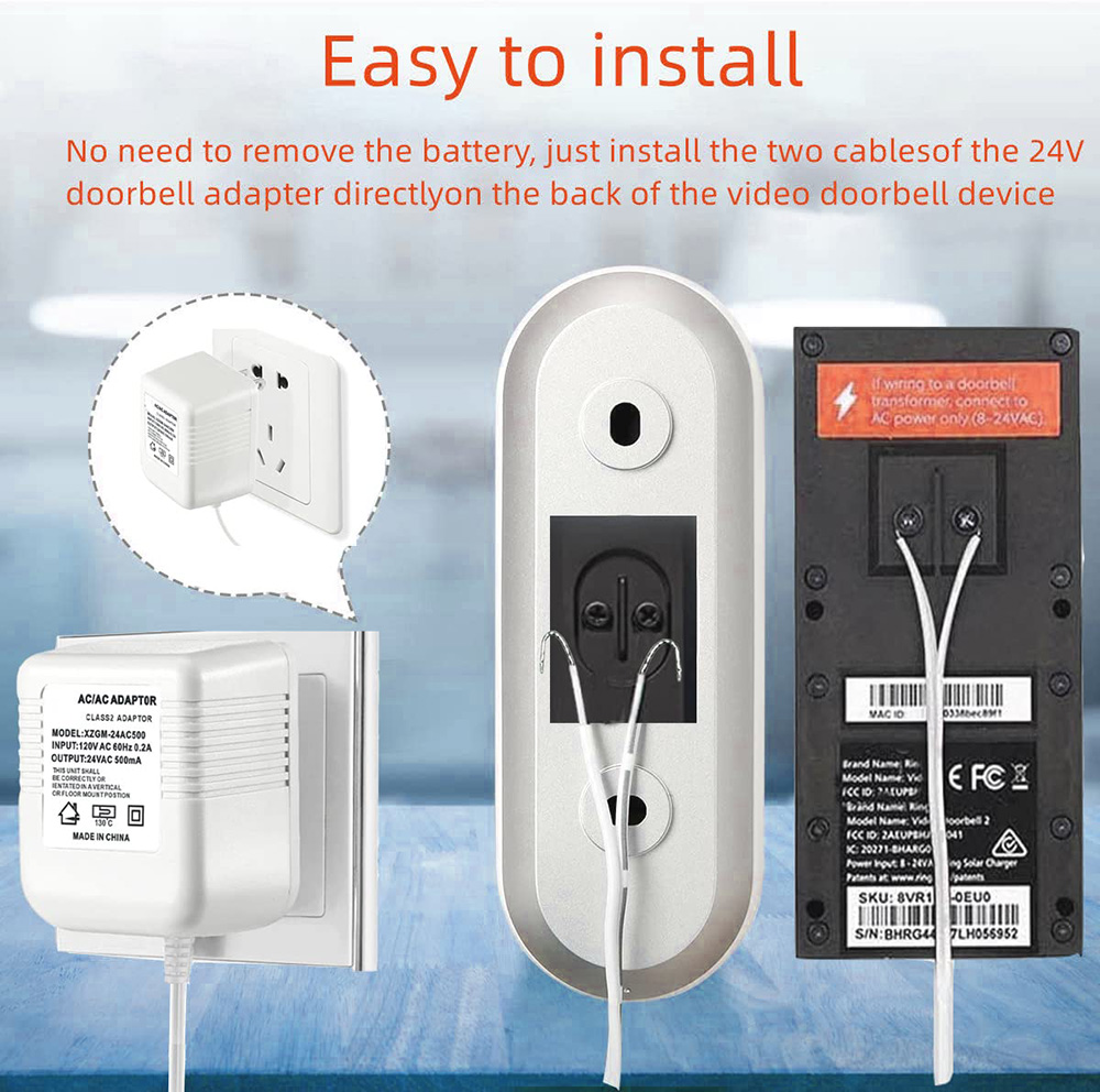Pengubah bel pintu 24V adaptor - Power Tools List ulasan dan harga