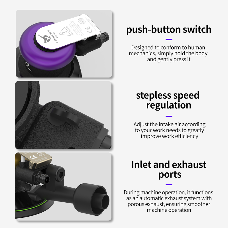 Mesin Pengamplas Orbital Pneum - Random Orbital Sander ulasan dan harga