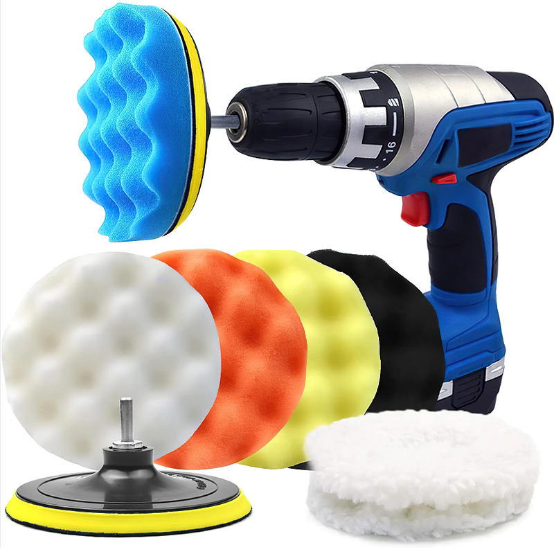 8 Buah Set Bantalan Pemoles Bu - Power Tools List ulasan dan harga