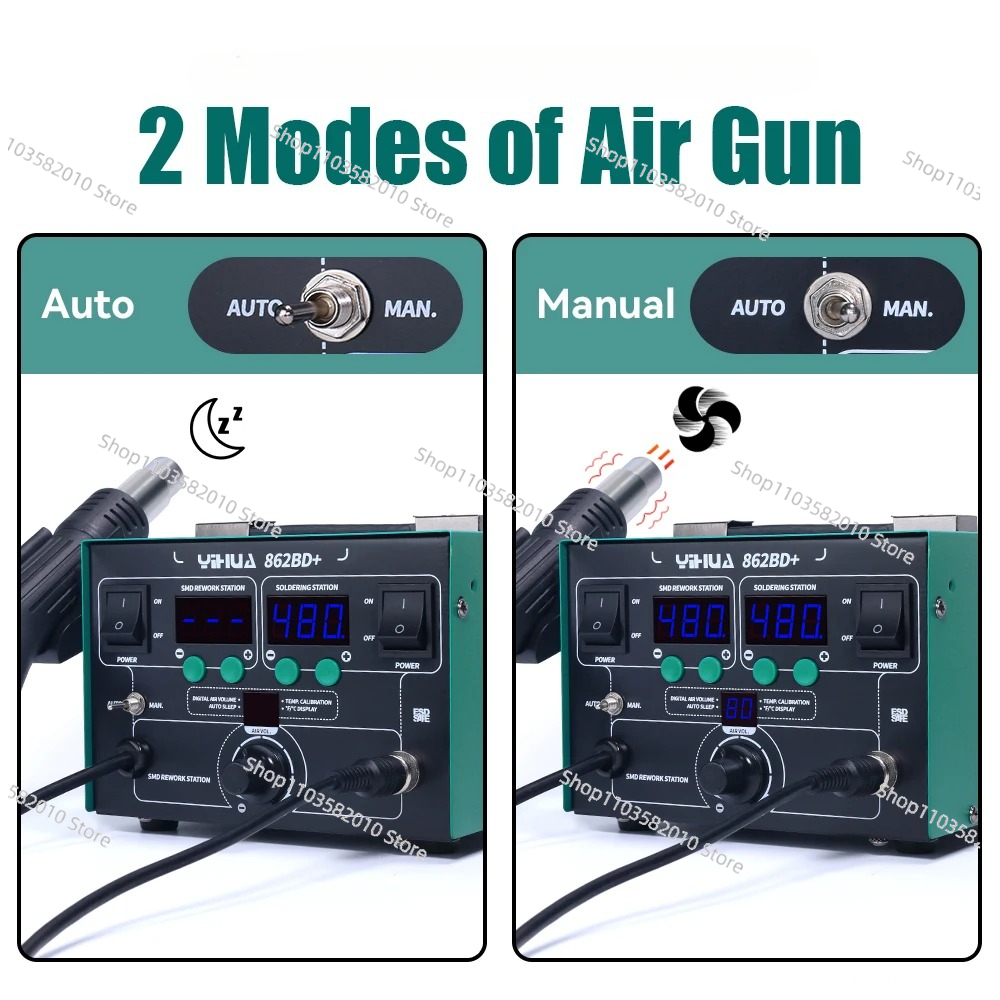 Stasiun Solder YIHUA 862BD+ Ho - Power Tools Used In Welding ulasan dan harga