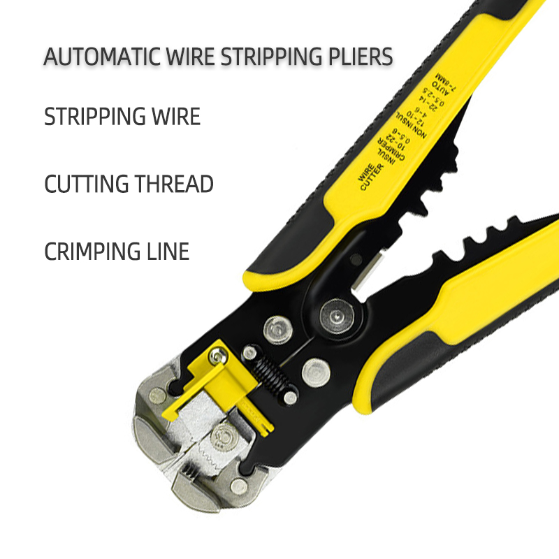 【2026 Baru】Tang Pengupas Kabel - Power Tools Yellow ulasan dan harga