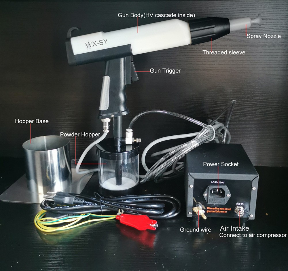 Mesin Semprot Powder Coating P - Power Xt Tools ulasan dan harga