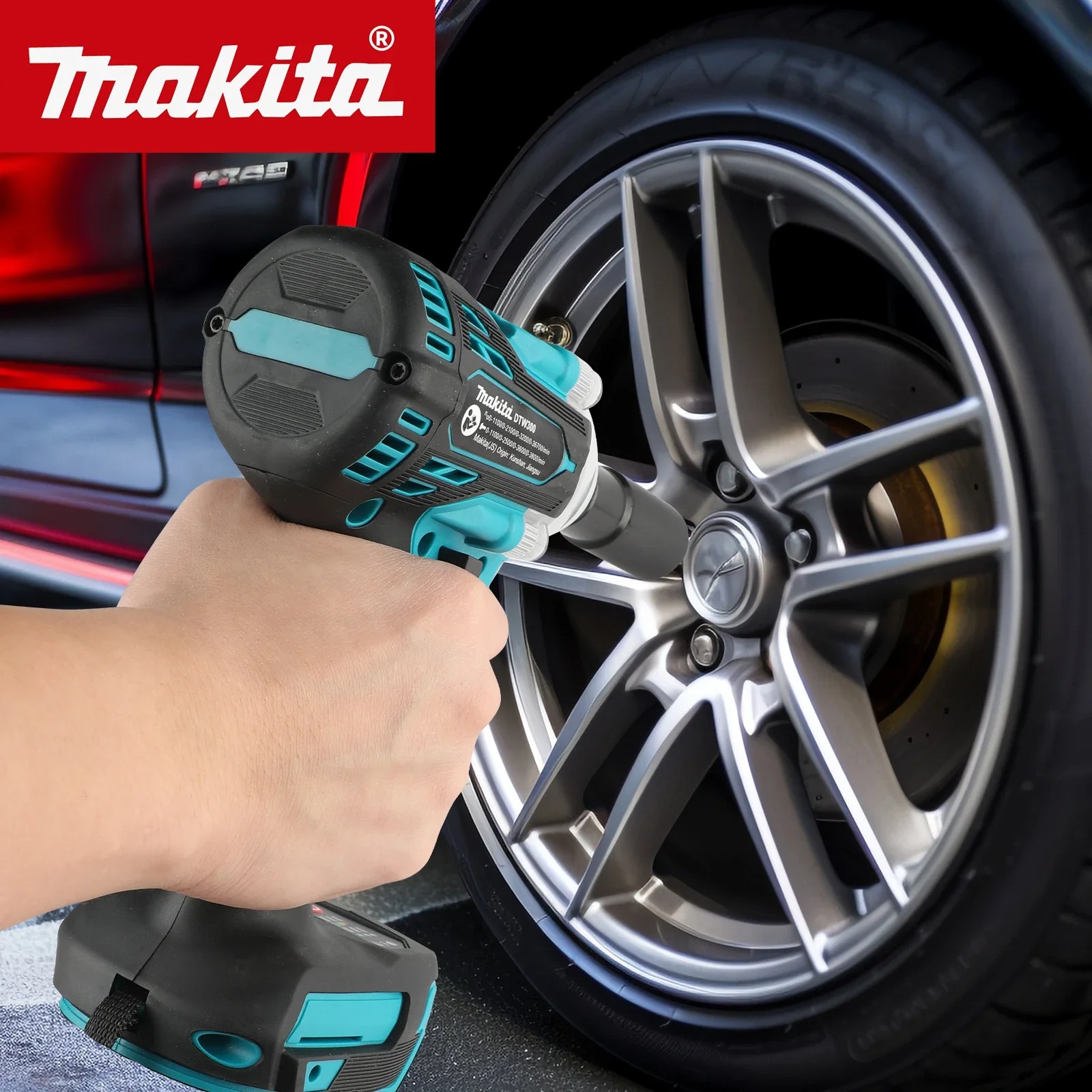 Set Perkakas Makita DTW300 18V - Power Tools Makita Set ulasan dan harga