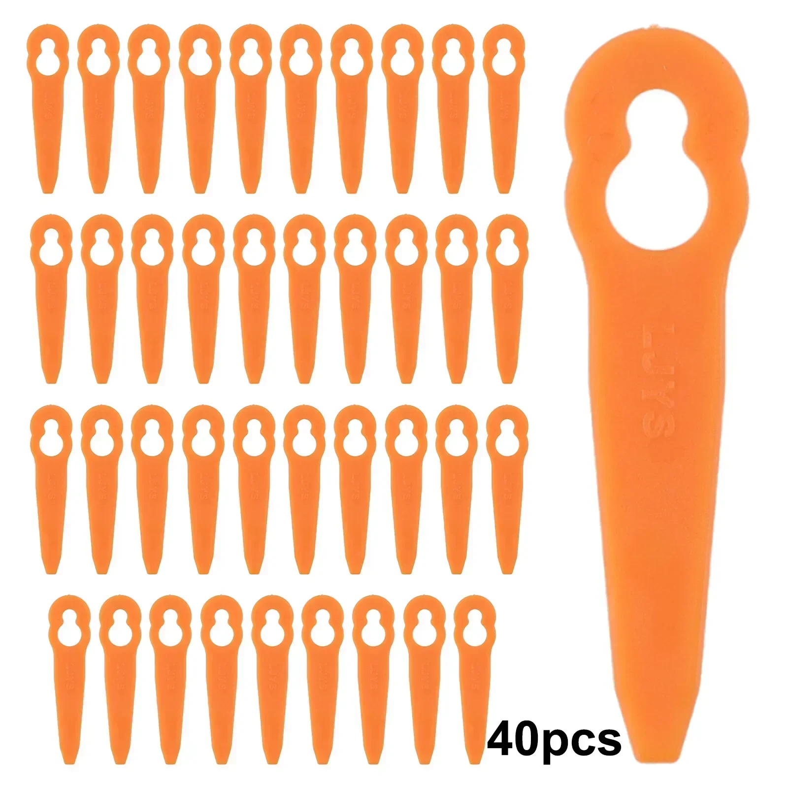 40 Buah Pisau Plastik Mesin Pe - Power Tools Orange ulasan dan harga