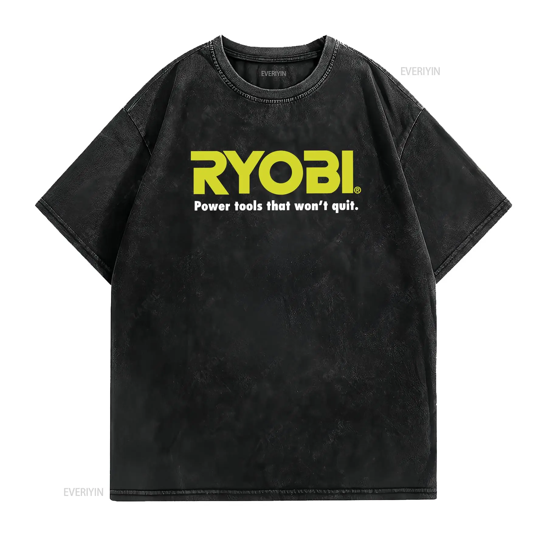Kaos Oblong RYOBI LOGO POWER T - Power Tools Logo ulasan dan harga