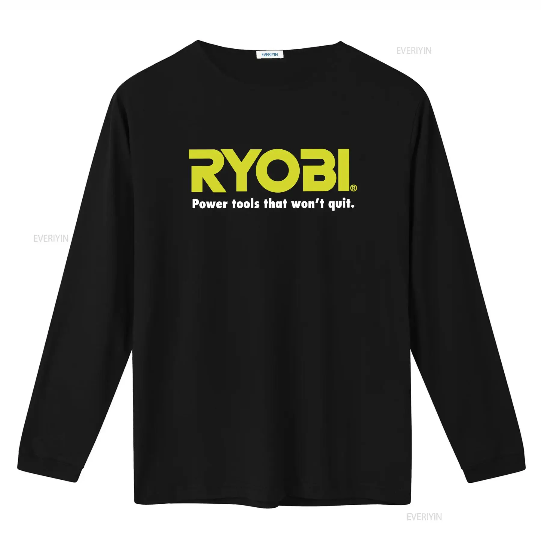 Kaos Oblong RYOBI LOGO POWER T - Power Tools Logo ulasan dan harga
