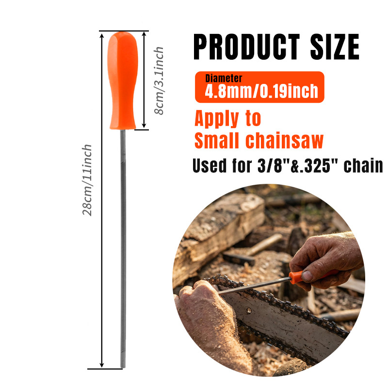 Kikir Rantai Gergaji Heksagona - Power Tools Orange ulasan dan harga