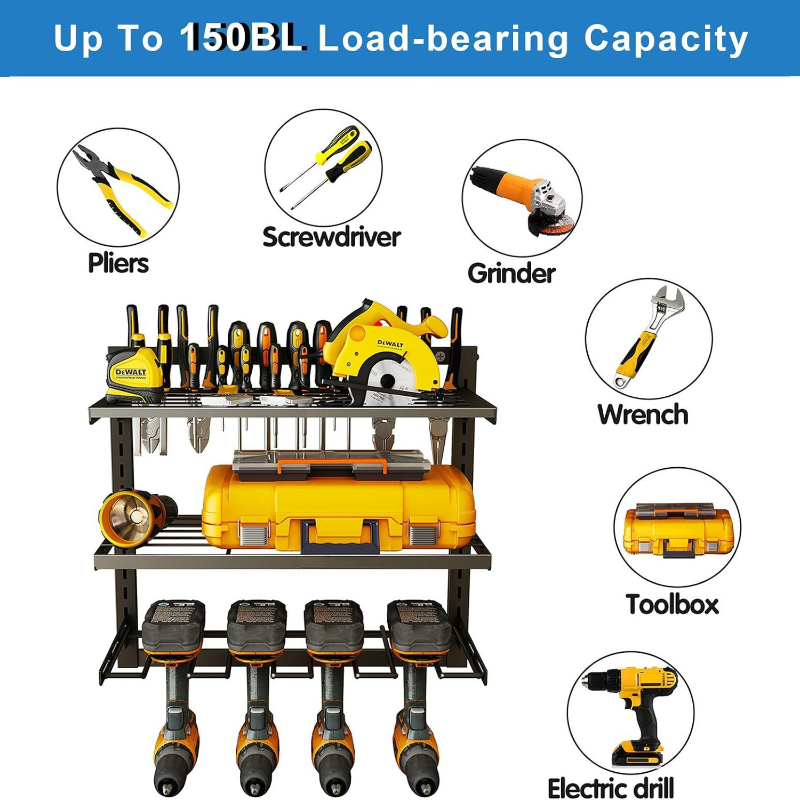 Rak Penyimpanan Alat Listrik 3 - Power Tools Organizer Diy ulasan dan harga
