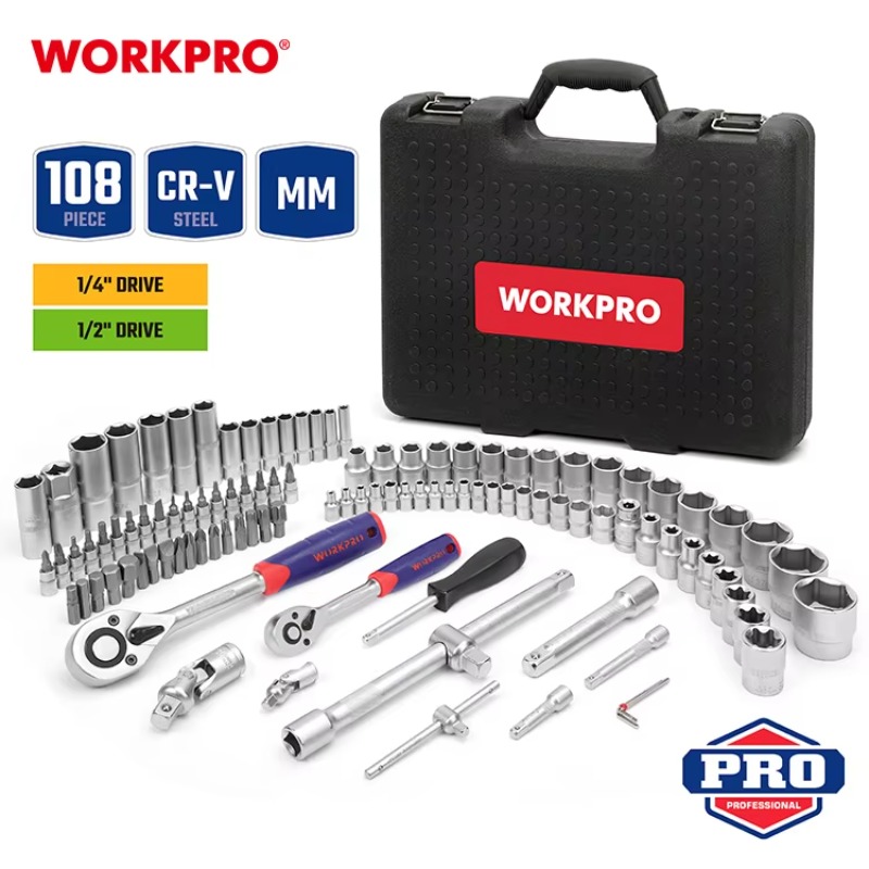 108pcs Set Peralatan Perbaikan - Power Tools And Hand Tools ulasan dan harga