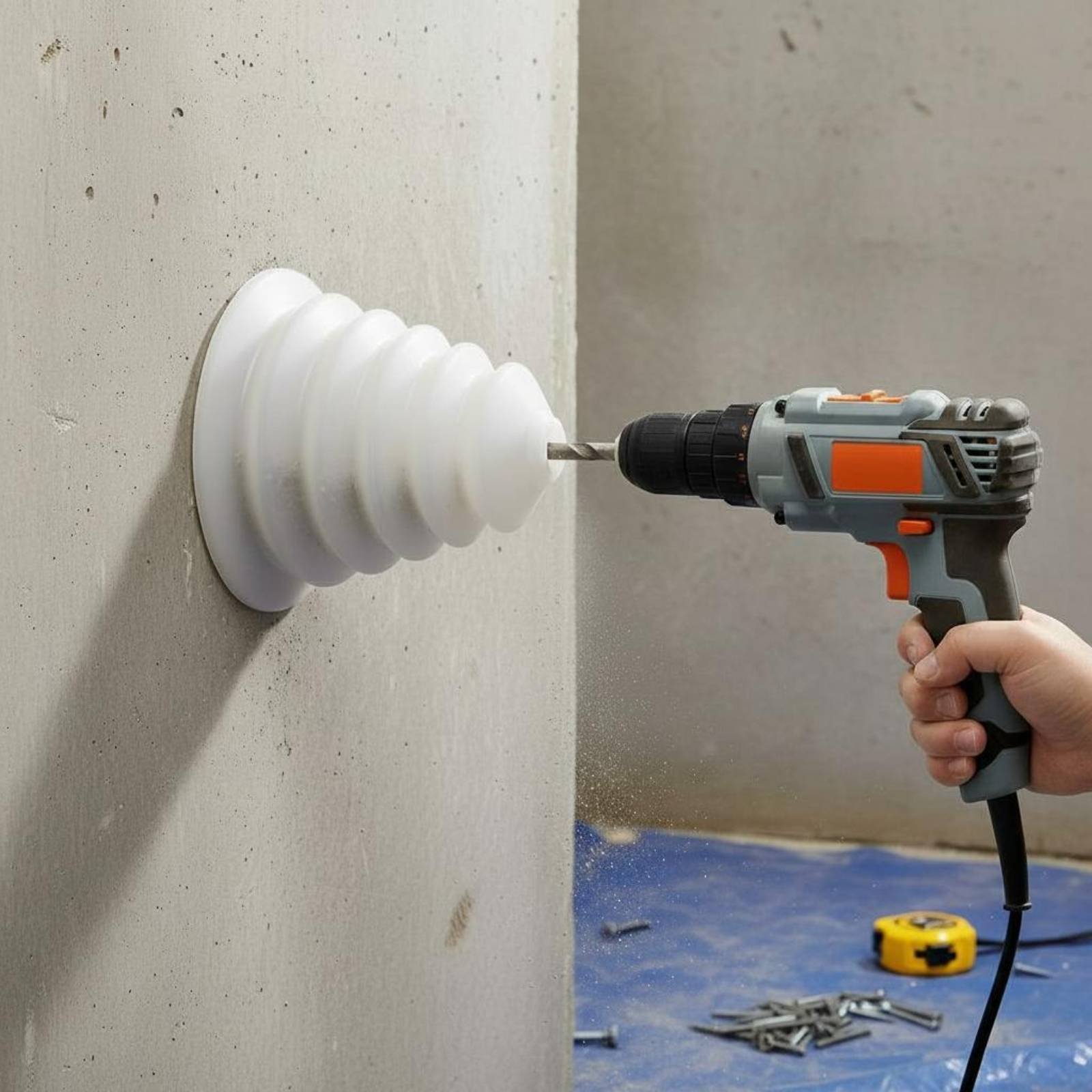 Mangkuk Pengumpul Debu Bor Mud - Power Tools Hammer ulasan dan harga