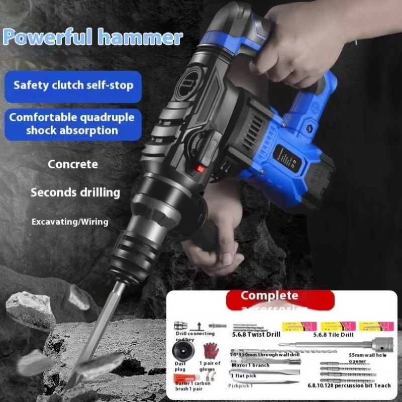 Bor Palu Listrik 1800w 220V Ke - Power Tools Hammer ulasan dan harga