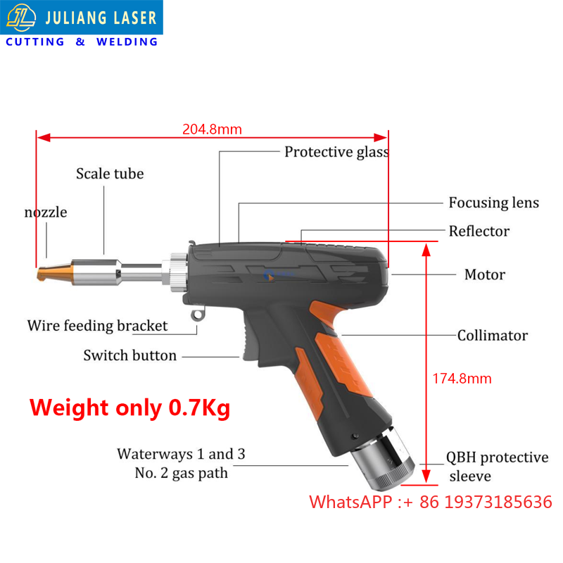 Mesin Las Serat Genggam 1500W  - Power Tools Used In Welding ulasan dan harga