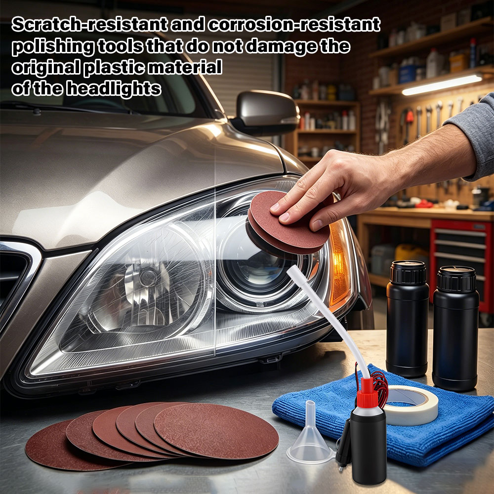 Kit Restorasi Lensa Lampu Mobi - Power Tools Yellow ulasan dan harga