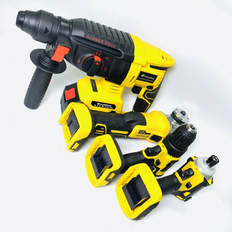 Set Perkakas Listrik Kombinasi - Power Tools Yellow ulasan dan harga
