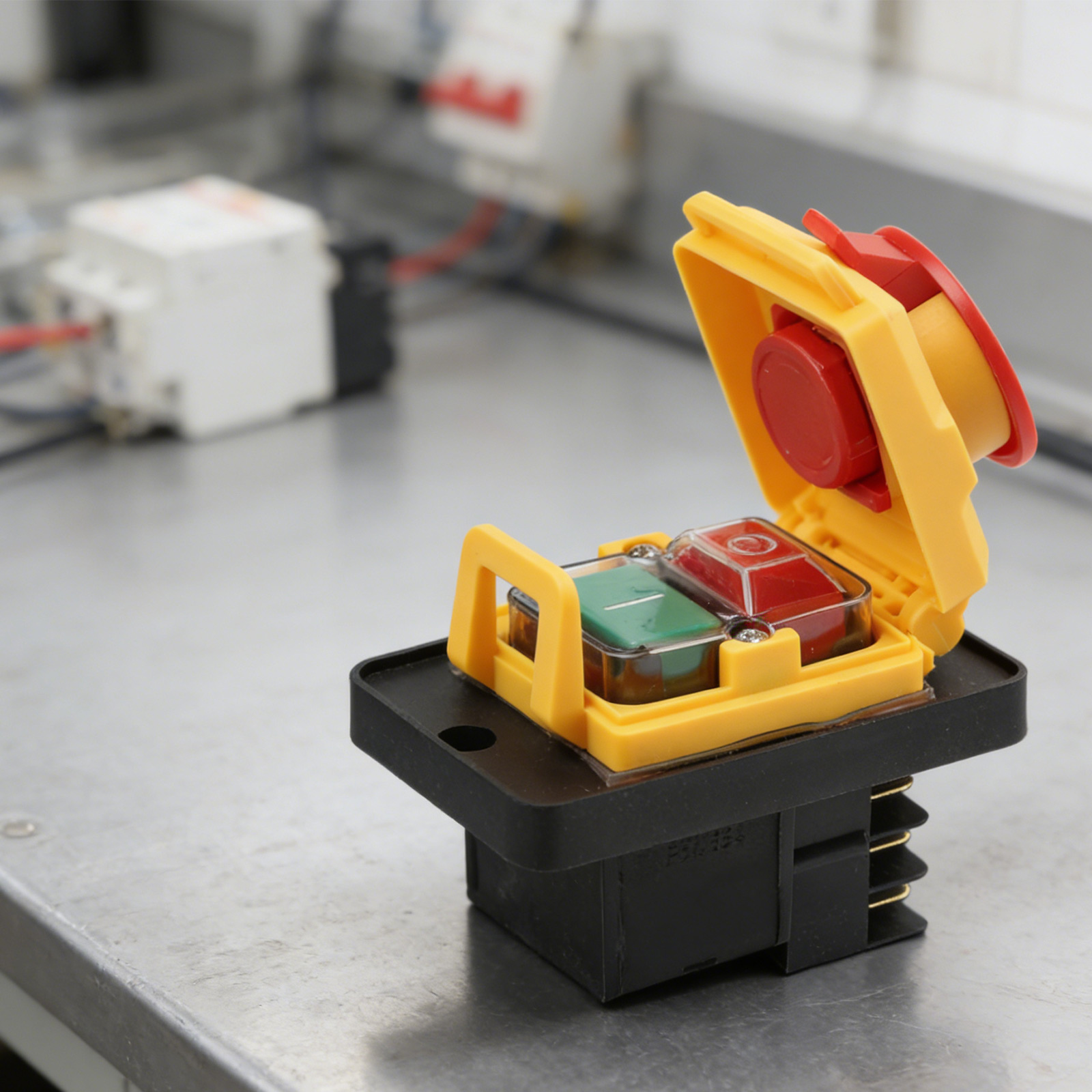 Sakelar Tombol Tekan 220V Sake - Power Tools Yellow ulasan dan harga